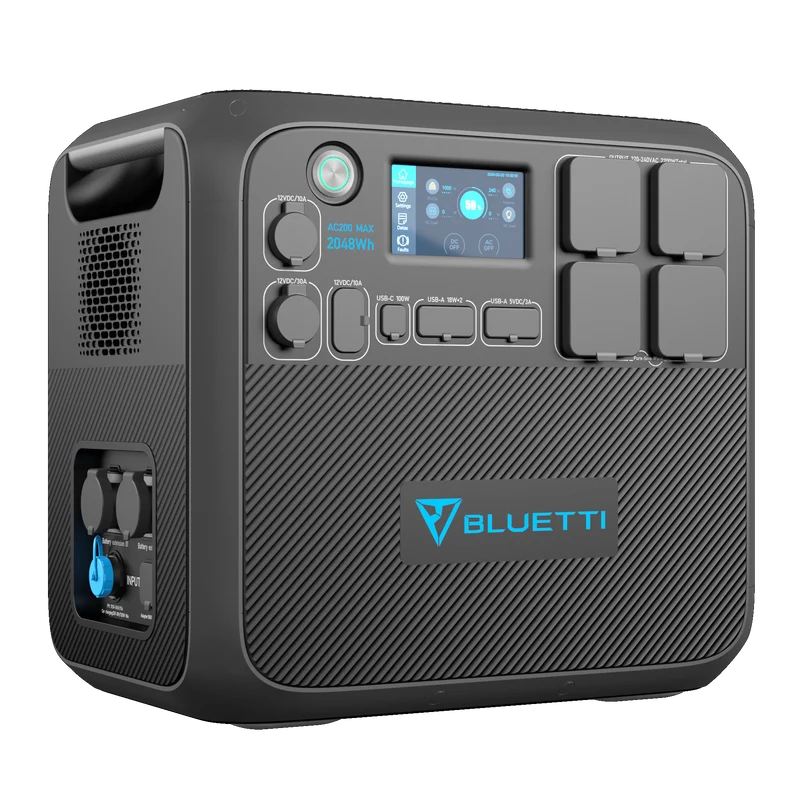 BLUETTI AC200MAX + PV200 Groupe électrogène solaire