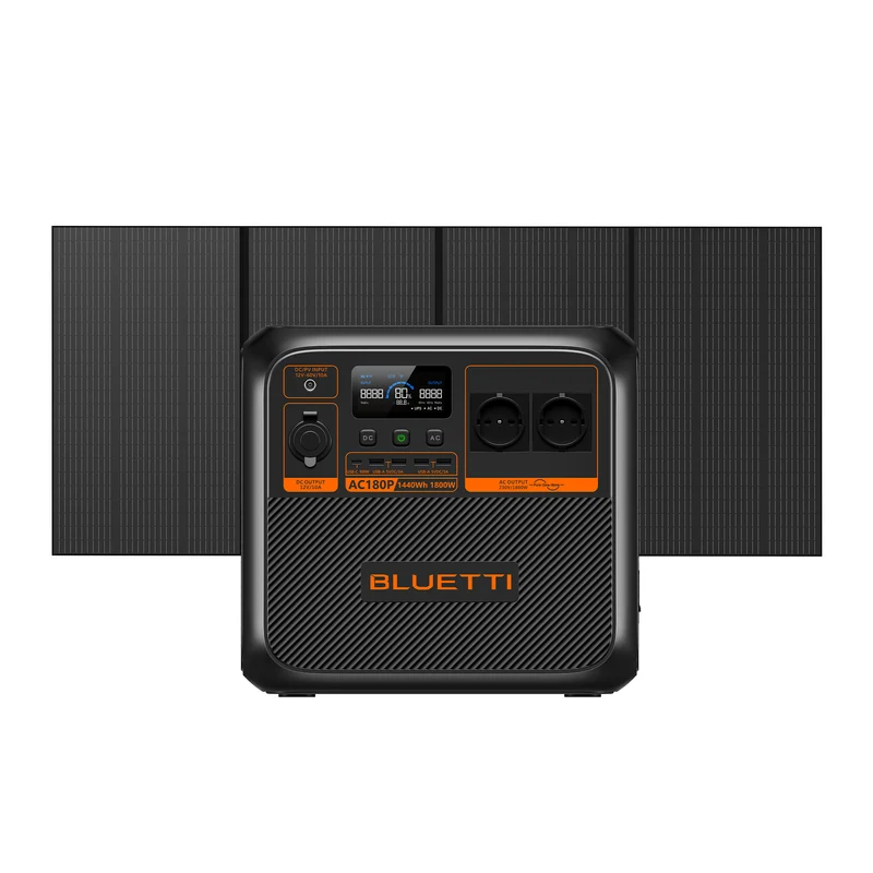 BLUETTI AC180P Power Station | 1 800 W / 1 440 Wh