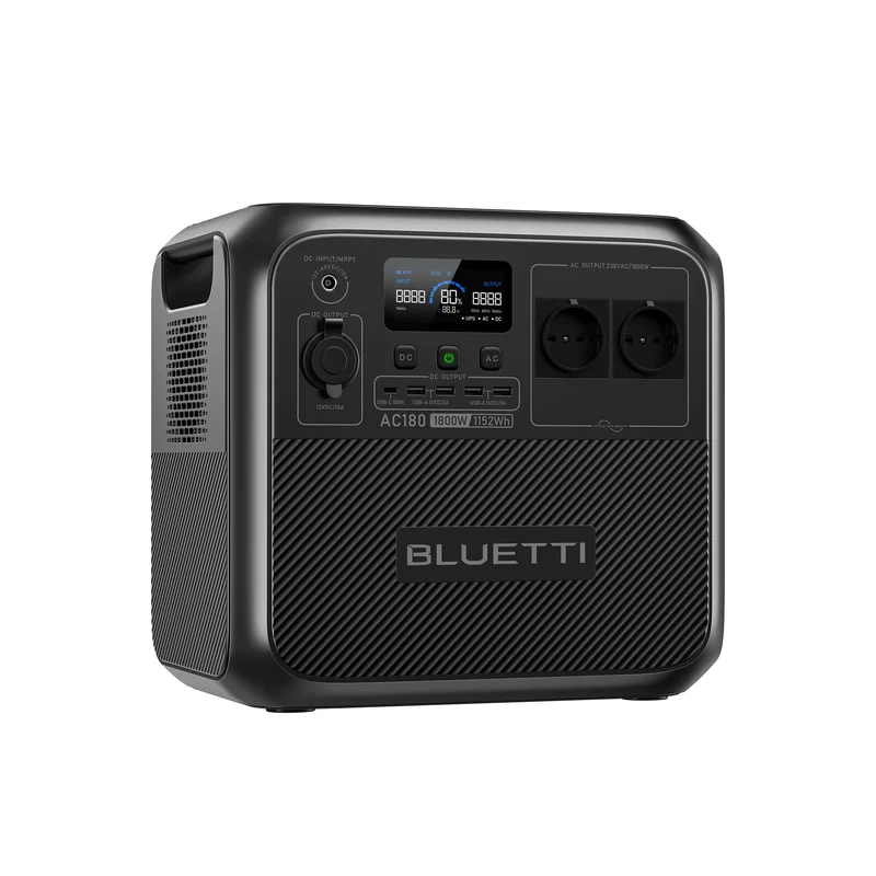 BLUETTI AC180 Station électrique portable | 1 800 W / 1 152 Wh - Amazon