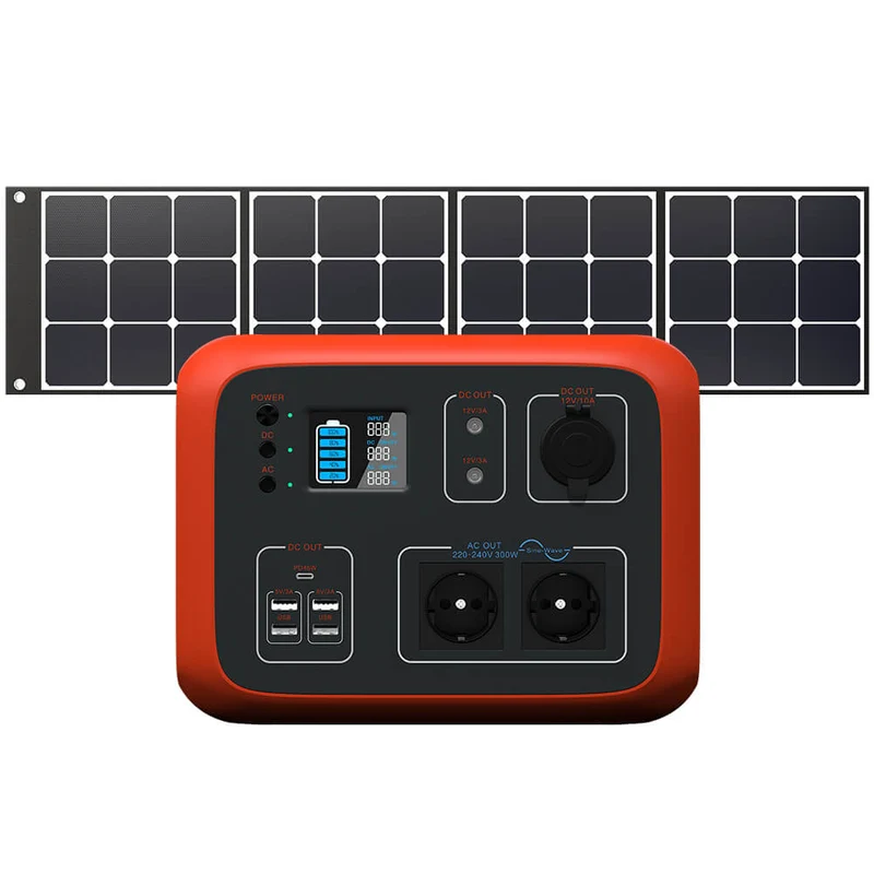 BLUETTI AC50S +PV120 Groupe électrogène solaire