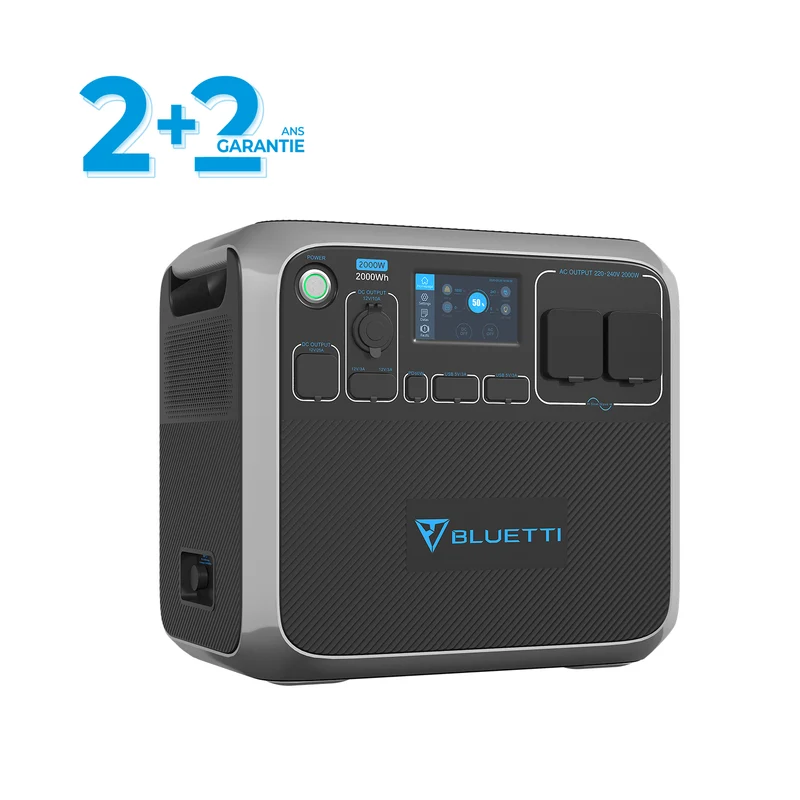 BLUETTI AC200P + B230 Batterie de secours domestique