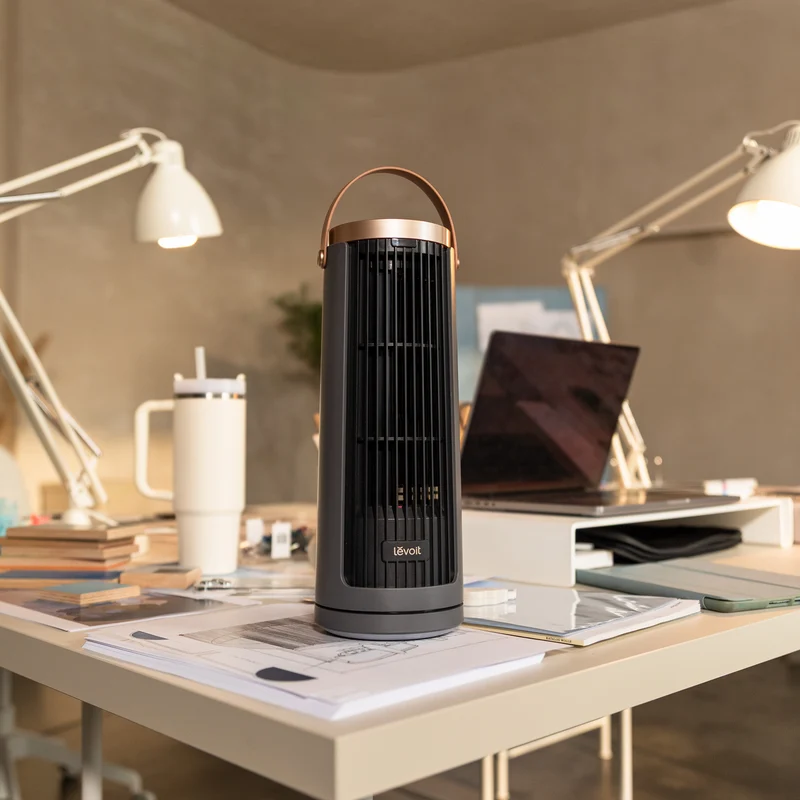 Levoit Windi Mini Pro – Ventilateur Colonne de Table Portable