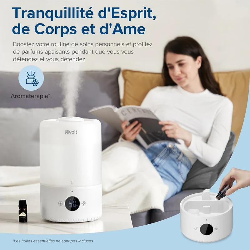 Humidificateur d’air à ultrasons Levoit Dual 200S