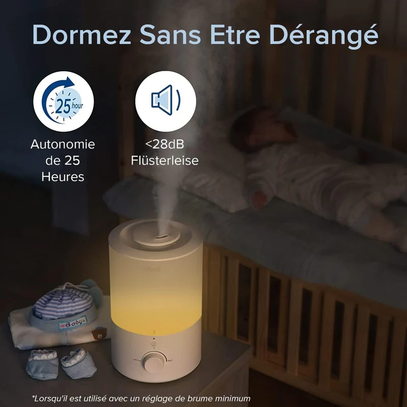 Humidificateur d’air à ultrasons Levoit Dual 150
