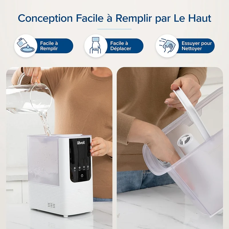 Levoit humidificateur d’air Oasismist 450S