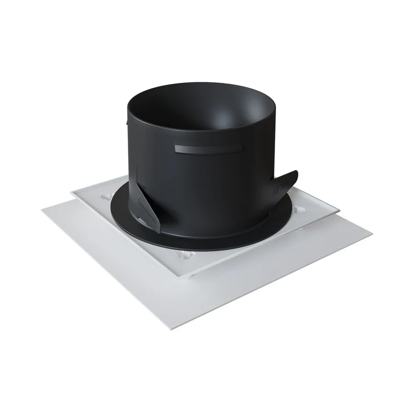 Diffuseur de soufflage circulaire CONFORT WHITE Ø 200 mm avec manchon