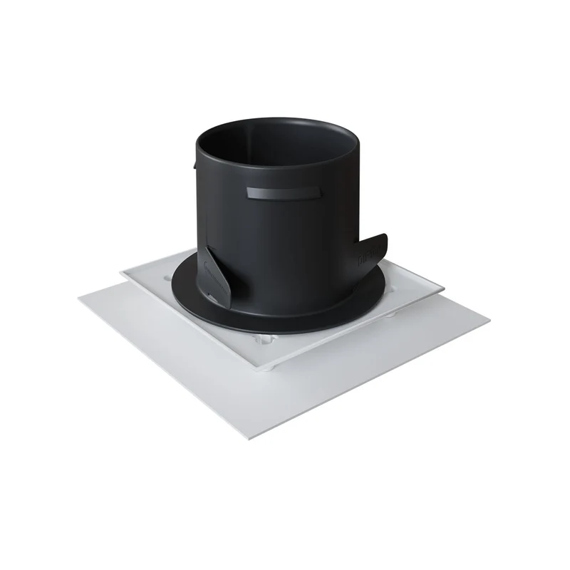 Diffuseur de soufflage circulaire CONFORT WHITE Ø 160 mm avec manchon