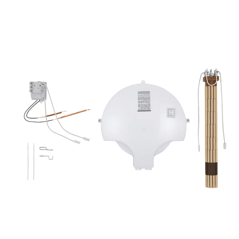 Kit électrique steatite tout courant 2400watt mural