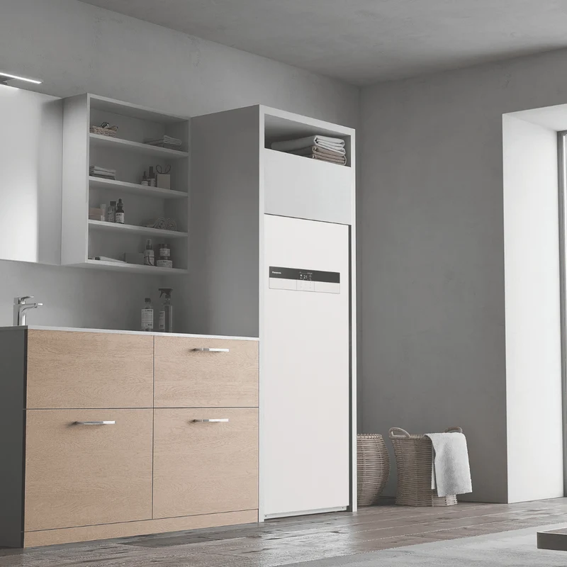 Pompe à chaleur air-eau Panasonic Aquarea T-CAP R290 All in One 260 L - 12 kW Monophasé appoint 3 kW série M