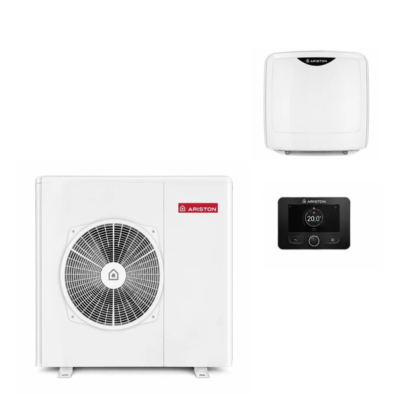 Pompe à chaleur air-eau Ariston Nimbus Pocket 80 M-T Net R32 - 8 kW Triphasé
