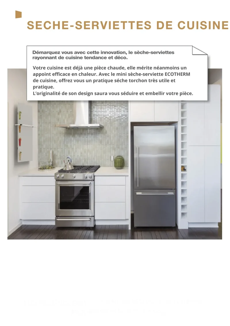 Radiateur Décoratif ECOVERRE — Verre Rayonnant Personnalisable | Ecotherm