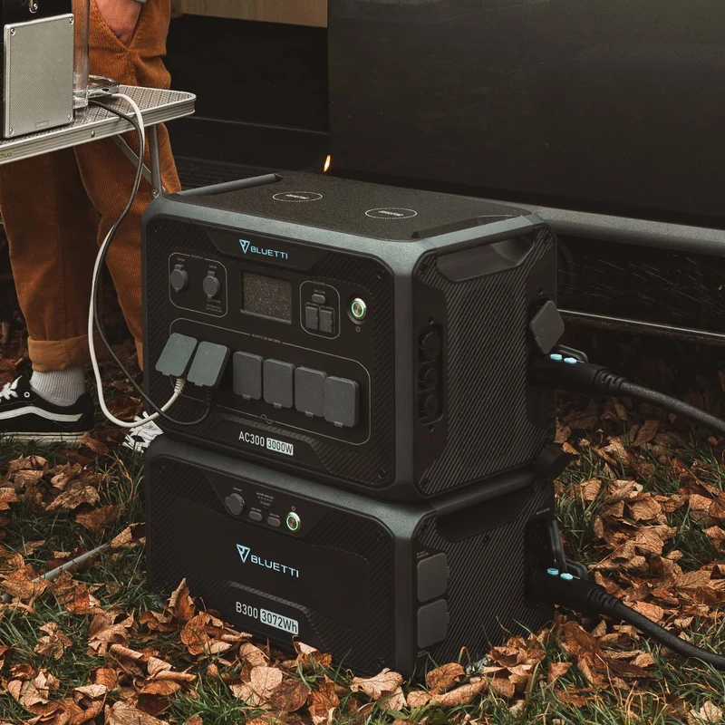 BLUETTI AC300 + B300 Batterie de secours domestique | 3000 W / 3072 Wh