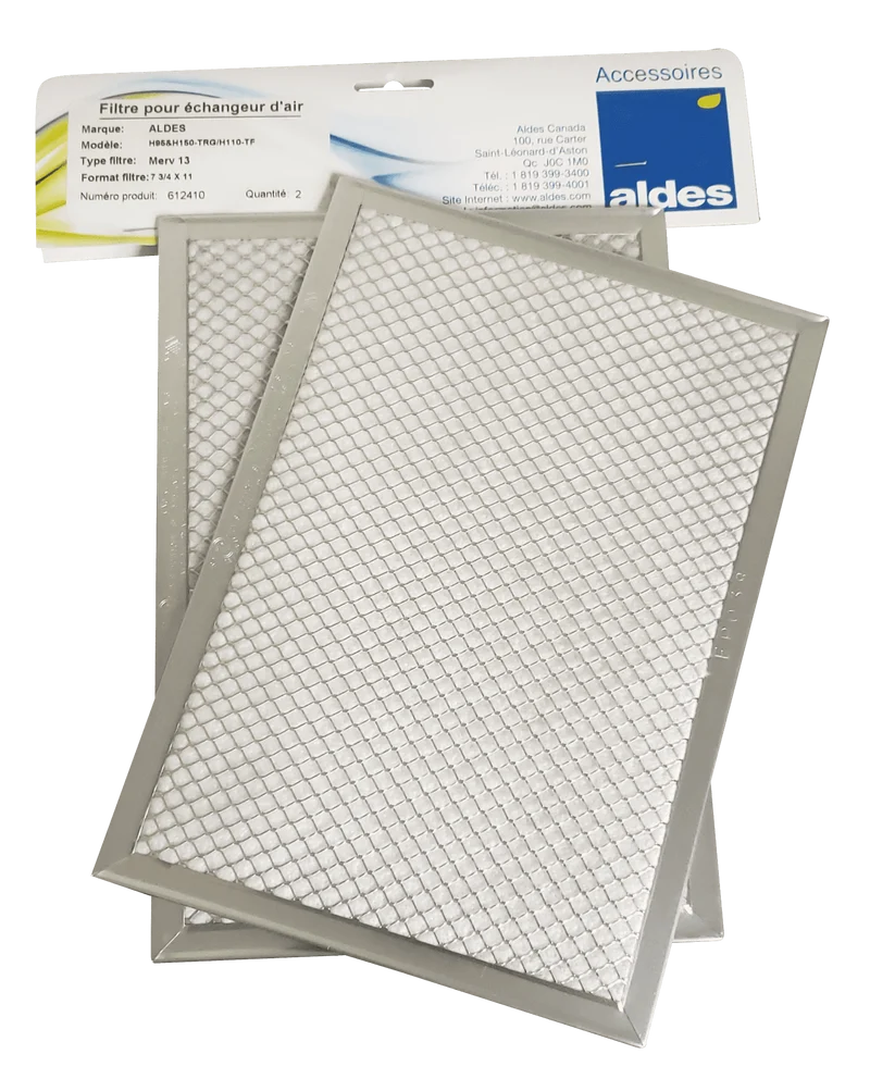 Filtre de remplacement pour échangeur d’air