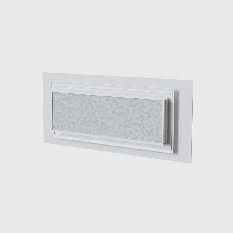 Collecteur de reprise CONFORT WHITE pour plénum de 600x200 mm