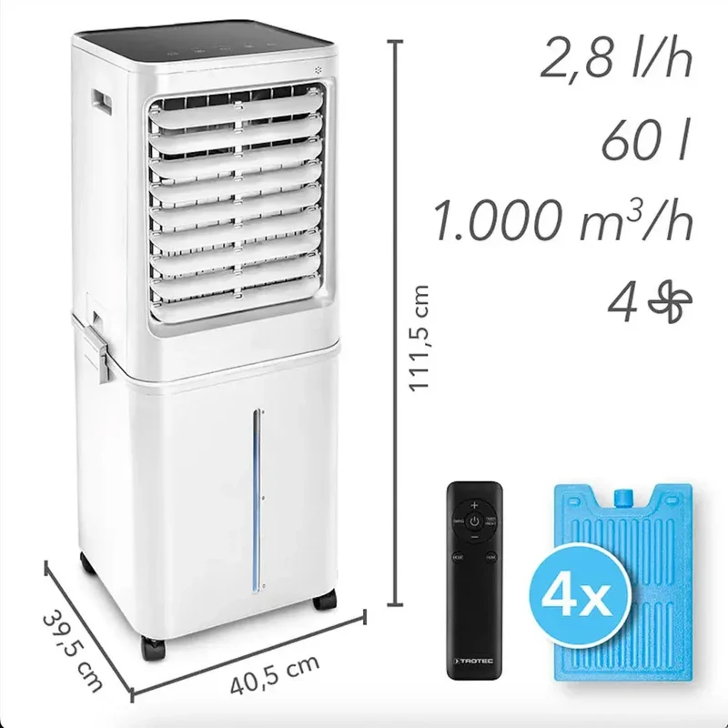 Rafraîchisseur d'air Professionnel — Grands Espaces, Sans Installation | Ecotherm