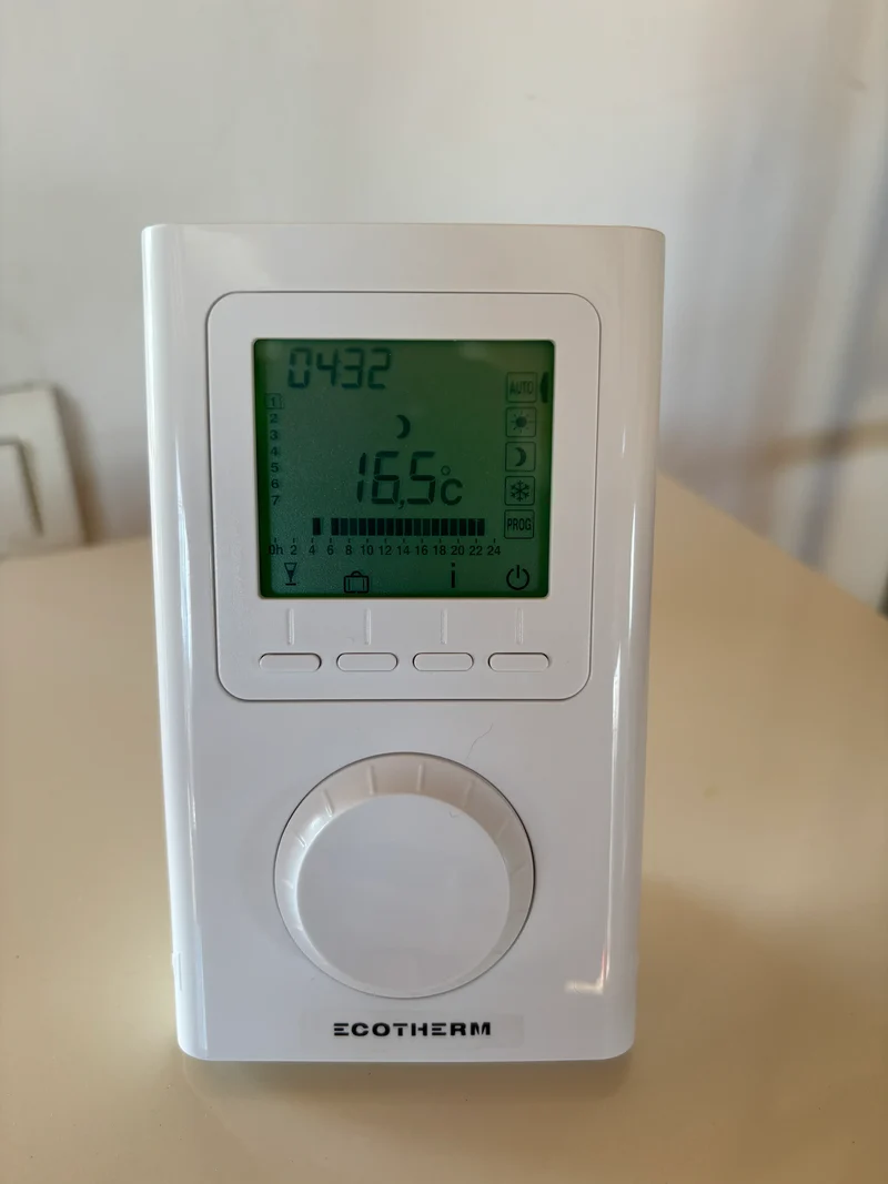 Thermostat d'Ambiance Programmable Radio X3D — Économies Automatiques | Ecotherm
