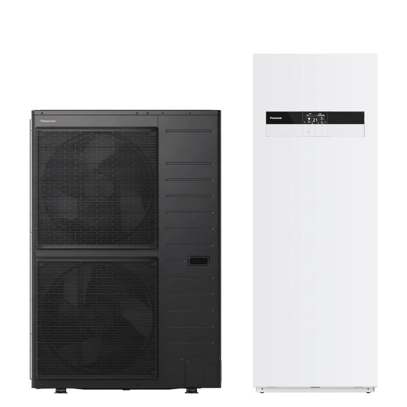 Pompe à chaleur air-eau Panasonic Aquarea T-CAP R290 All in One 185 L - 12 kW Triphasé série M