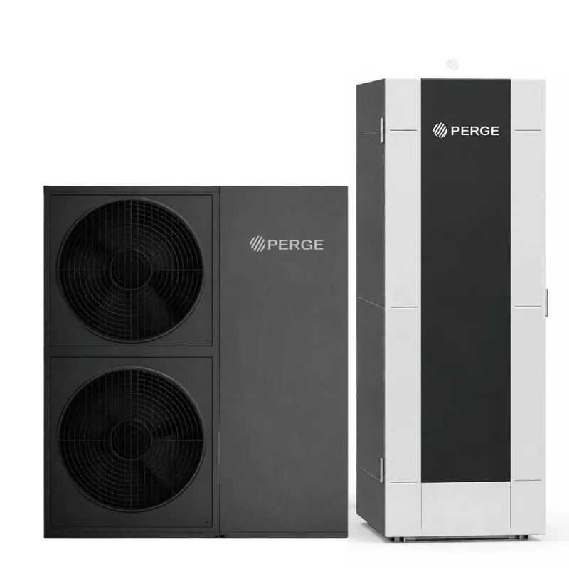 Pompe à chaleur air-eau Perge OptiPac MR290 B180-R 16 kW Triphasé avec module intérieur mural et ECS 180 L