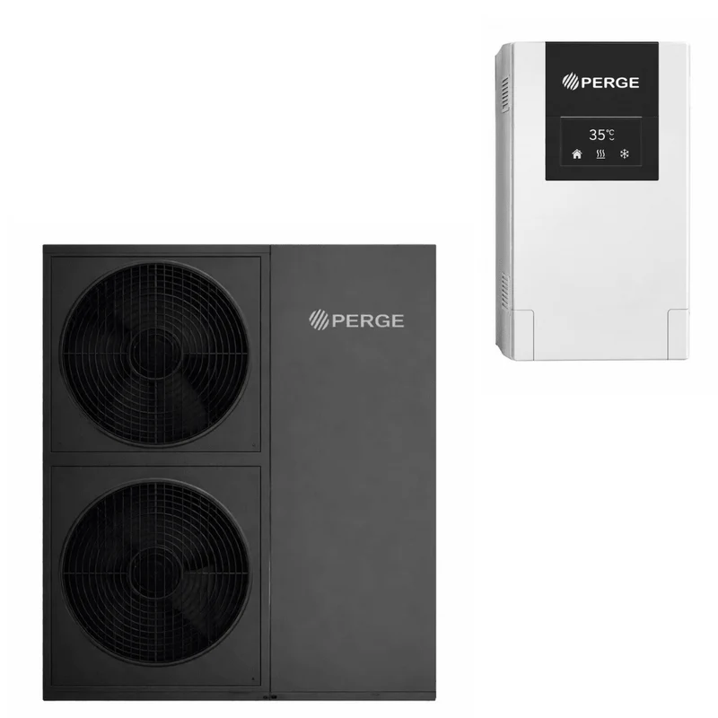 Pompe à chaleur air-eau Perge OptiPac MR290 M-R 12 kW Triphasé avec module intérieur mural