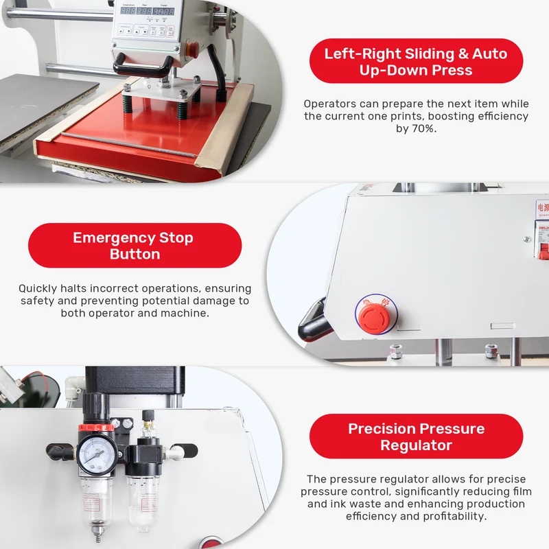 16x24 Auto Pneumatic Dual Heat Press Machine [Pre-order]