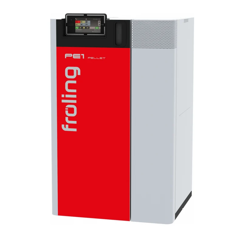 Chaudière à granulés PE1 Pellet 15 kW avec silo textile 10