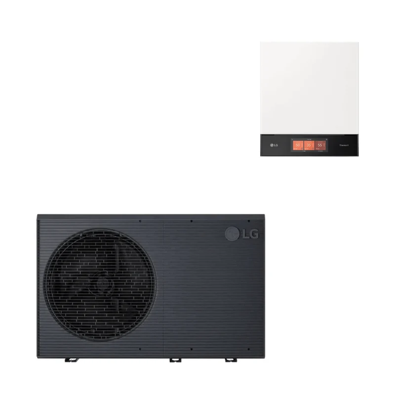 Pompe à chaleur air-eau LG Therma V 12 kW - Monobloc R290 - Monophasé
