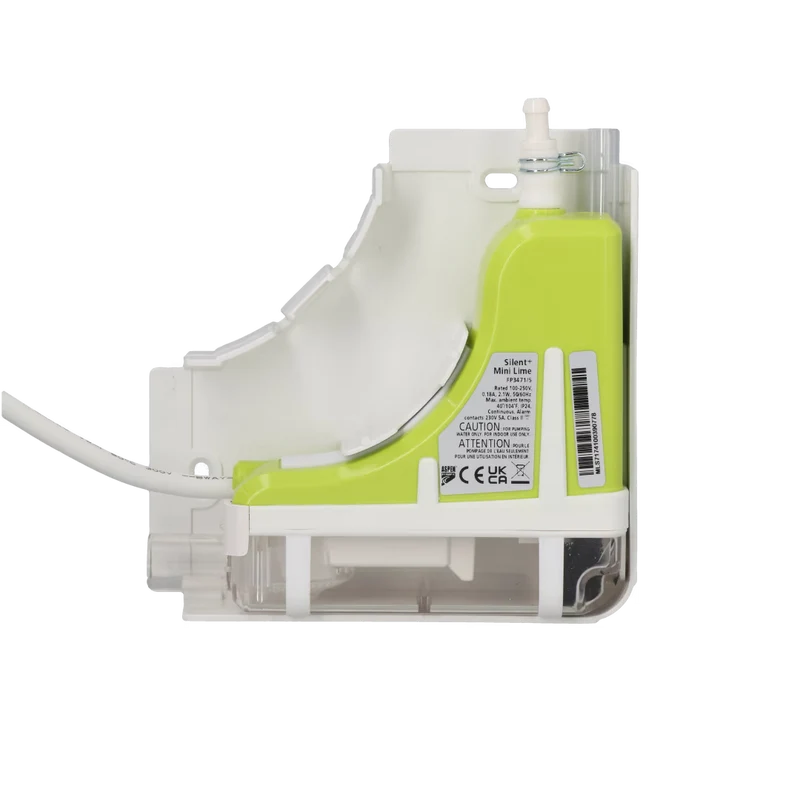 Pompe de relevage Mini verte Silence + Slimline ivoire