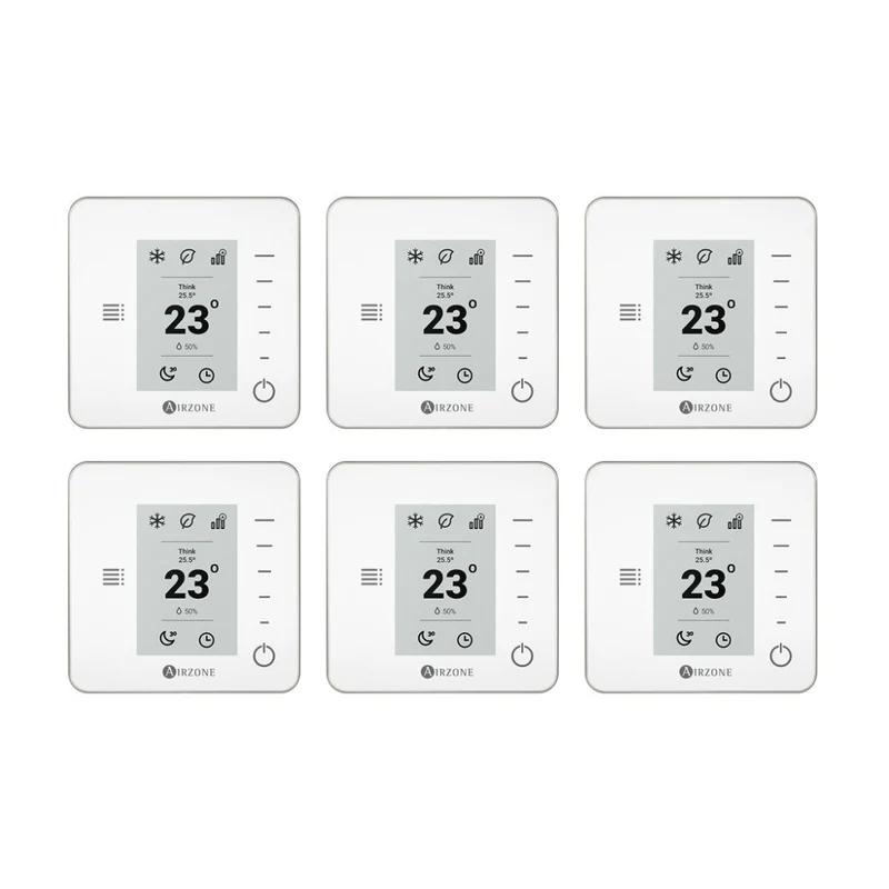 Pack Airzone PTTTR6B - 6 thermostats radio