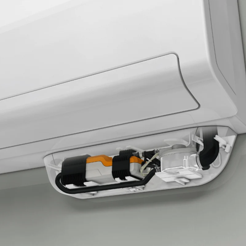 Pompe de relevage de condensats Sauermann Omega Pack 2 — kit prêt à poser