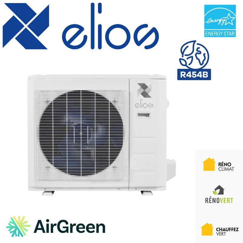 Thermopompe Centrale ELIOS R-454b | 4 Tonnes - 48 000 BTU