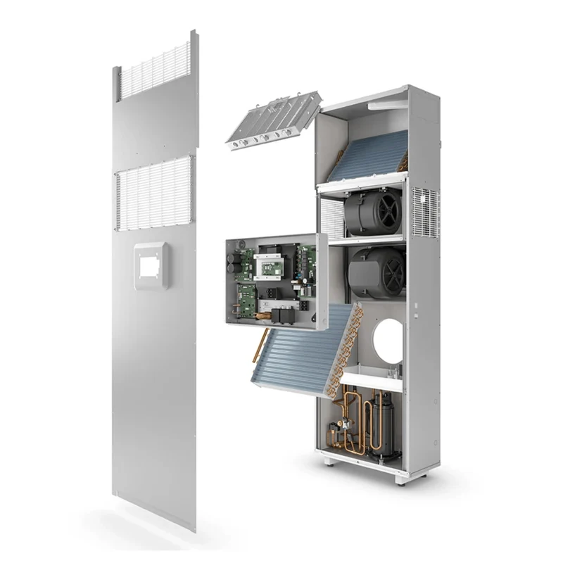 Climatiseur sans groupe extérieur Unico Vertical 35 HP EVANX - avec résistance éléctrique