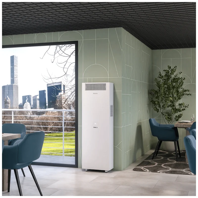 Climatiseur sans groupe extérieur Unico Vertical 35 HP EVANX - avec résistance éléctrique