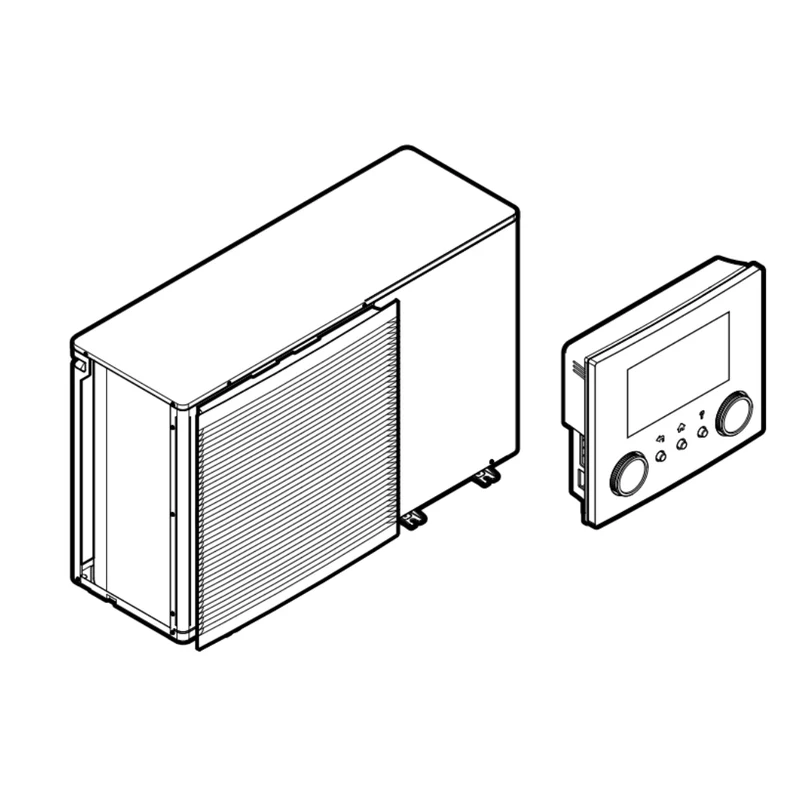 Pompe à chaleur air-eau Daikin Altherma 3 M Taille 9 - Chaud seul - Triphasé sans résistance