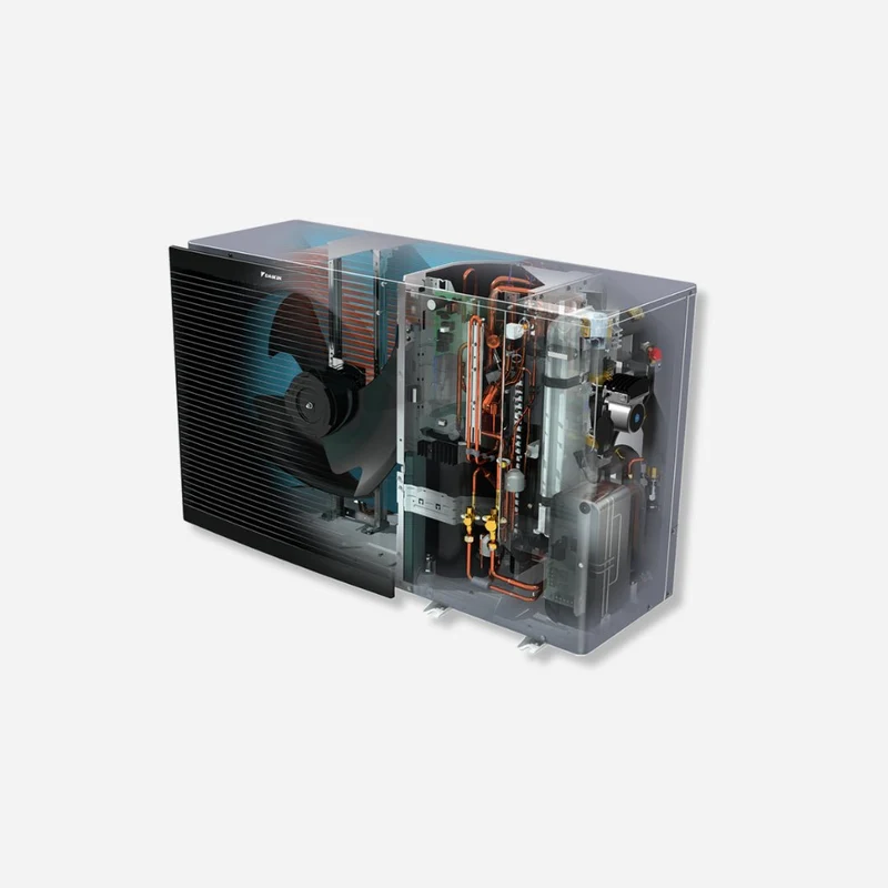 Pompe à chaleur air-eau Daikin Altherma 3 M Taille 11 - Chaud seul - Triphasé sans résistance
