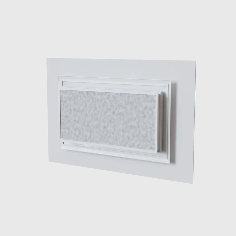 Collecteur de reprise CONFORT WHITE pour plénum de 400x200 mm