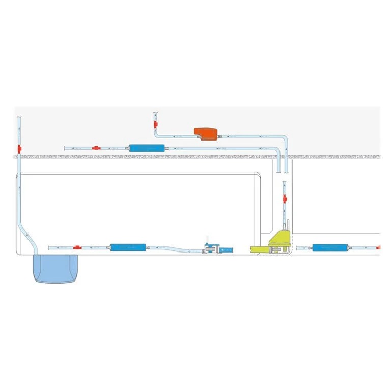 Maxi orange - pompe de relevage