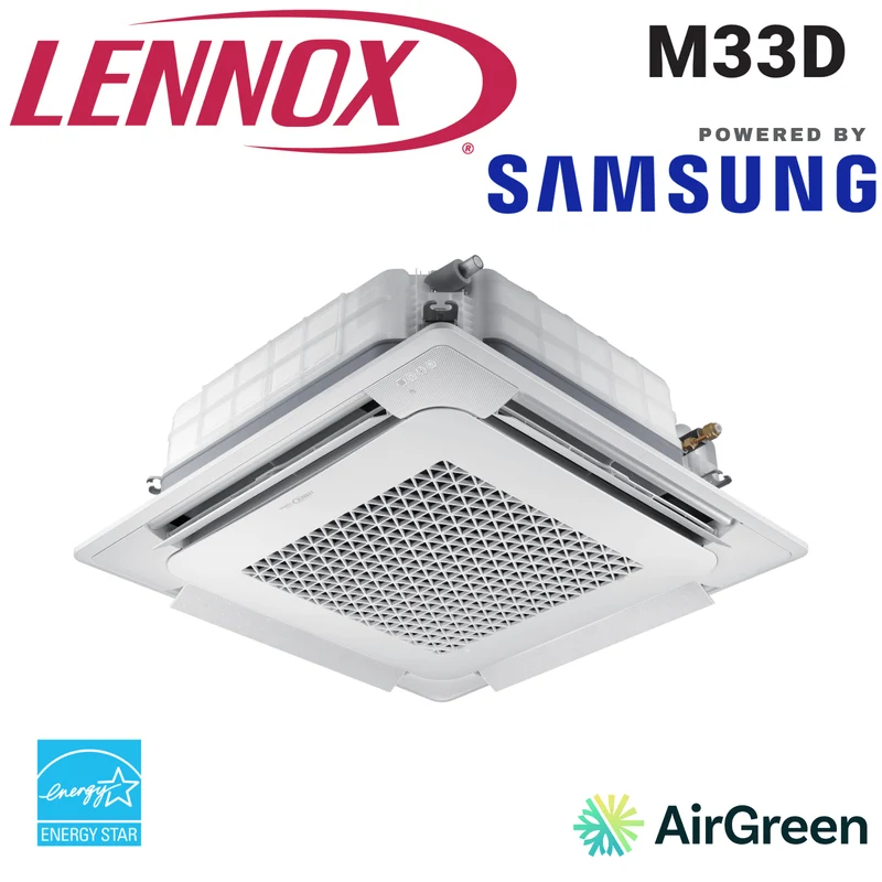 Cassette Plafond à 4 voies (3 x 3) LENNOX M33D | 24 000 BTU | Samsung