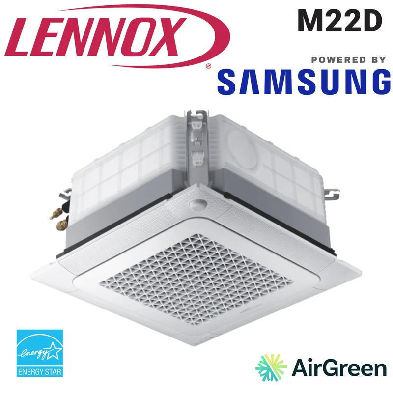 Cassette à 4 voies (2 x 2) LENNOX M22D | 12 000 BTU | Samsung Parts