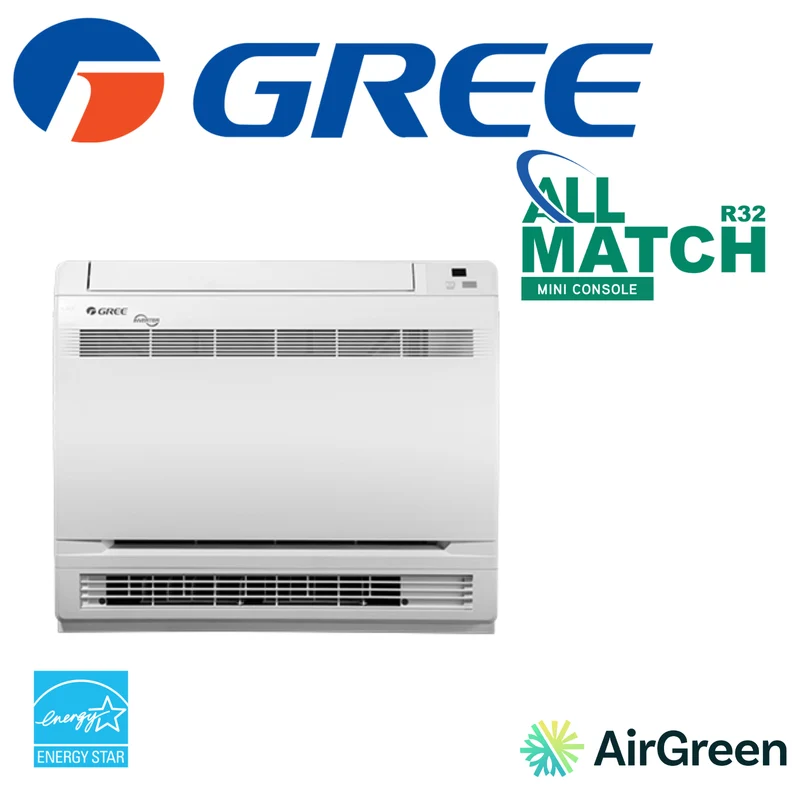 Console de Plancher | Thermopompe GREE All Match R32 | 9 000 BTU