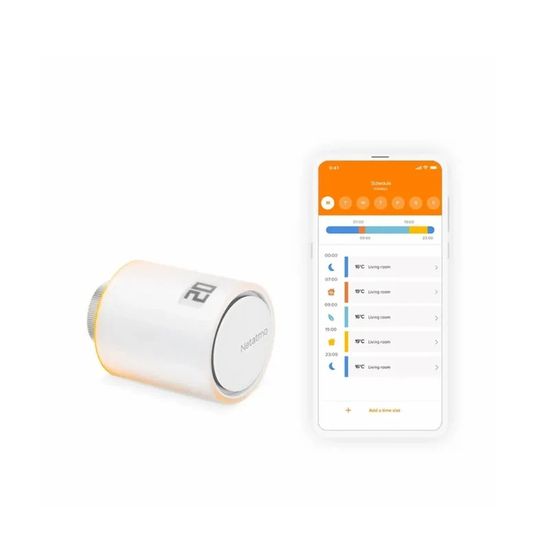 Tête thermostatique intelligente additionnelle