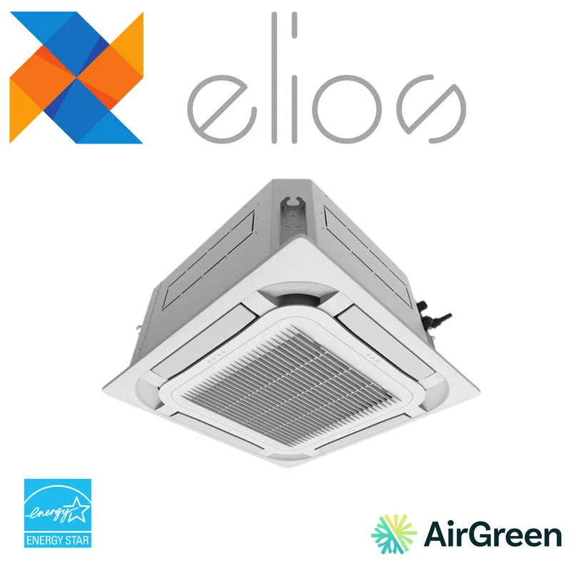 Cassette de Plafond | ELIOS eMatch Thermopompe | 18 000 BTU
