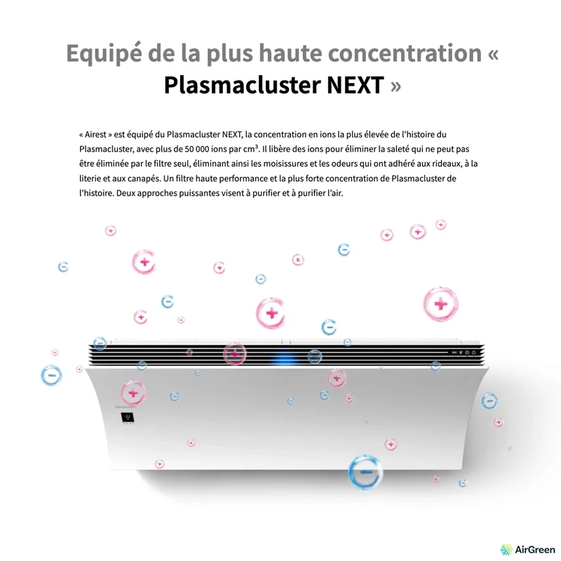 Thermopompe Murale SHARP CPU Airest | 12 000 BTU | Montréal, Laval, Rive Sud & Rive Nord