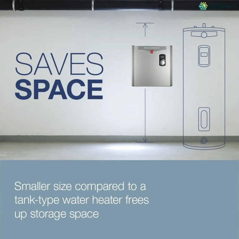 Rheem | Chauffe-eau électrique sans réservoir Performance 7 GPM 27kW | Montréal, Laval, Longueuil, Rive Sud & Rive Nord