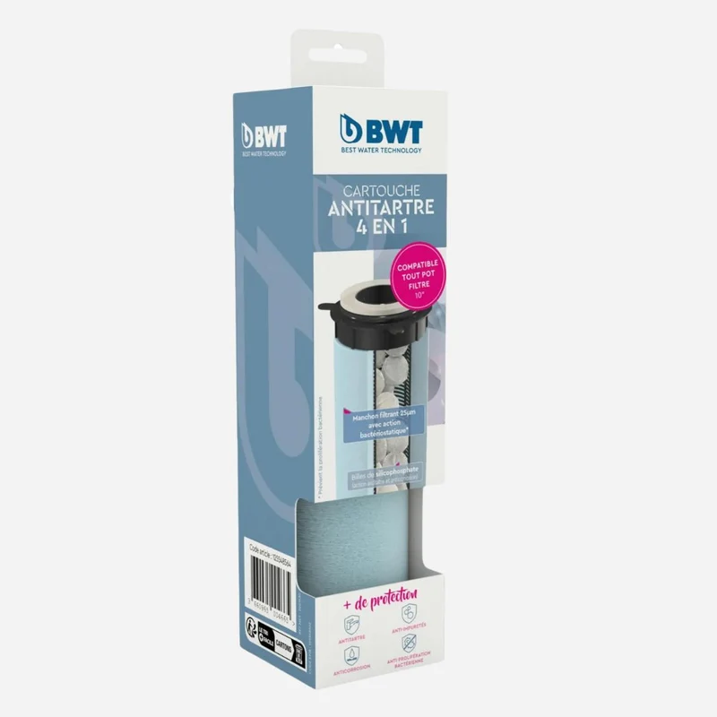 Cartouche de rechange 4 en1 - Protection complète jusqu'à 25µm - compatible 10"