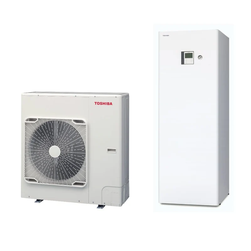Pompe à chaleur air-eau Toshiba Estia ECS intégrée 11 kW Triphasé