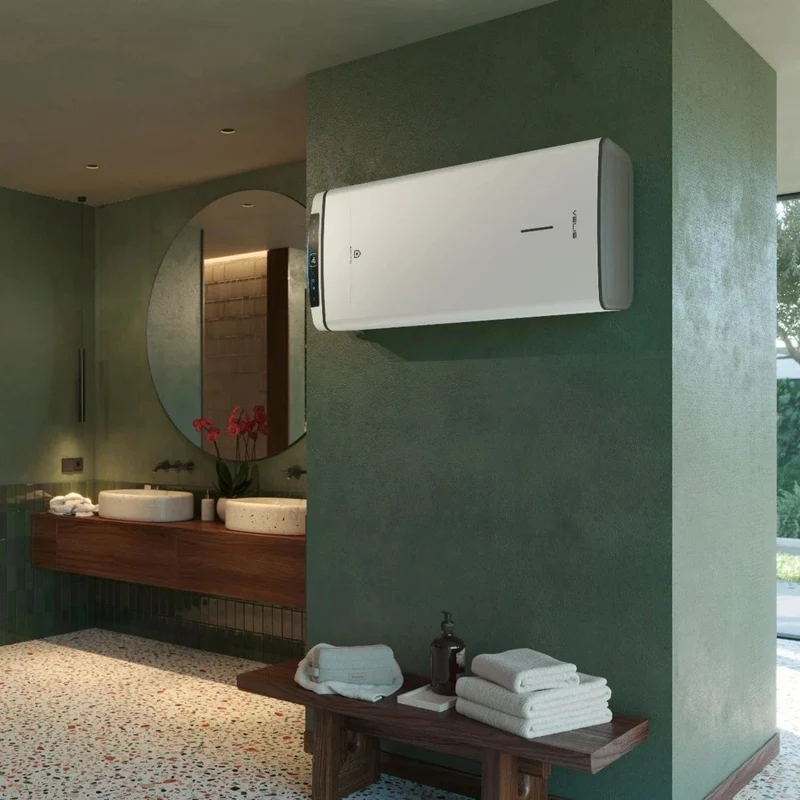 Chauffe-eau électrique plat Ariston Velis Pro Dry Wi-Fi 65 L stéatite multiposition