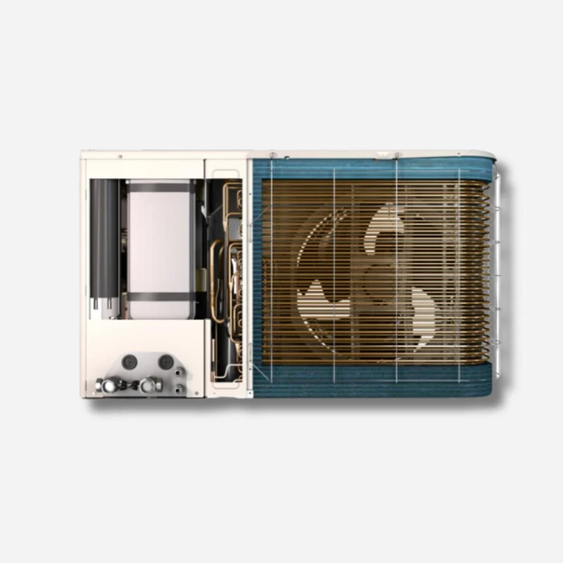Pompe à chaleur air-eau Daikin Altherma 3 M Taille 6 - Réversible 60 °C Monophasé avec résistance 3 kW