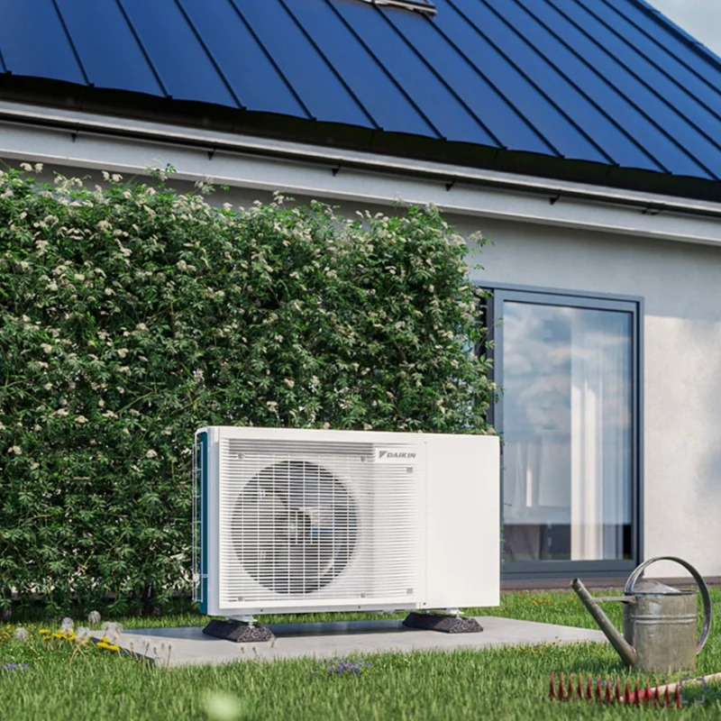 Pompe à chaleur air-eau Daikin Altherma 3 M Taille 6 - Réversible 60 °C Monophasé avec résistance 3 kW