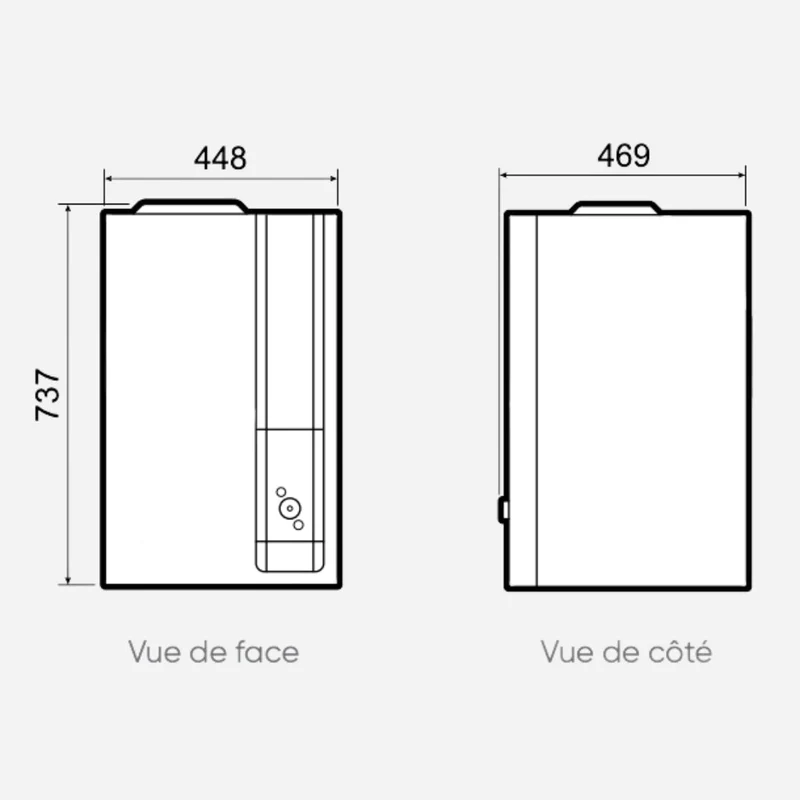 Pompe à chaleur air-eau Atlantic Alféa Excellia M 11 kW