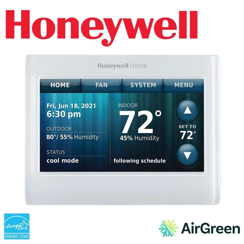 Thermostat HONEYWELL WIFI 9000 COLOR TOUCHSCREEN | Montréal, Laval, Longueuil, Rive Sud & Rive Nord